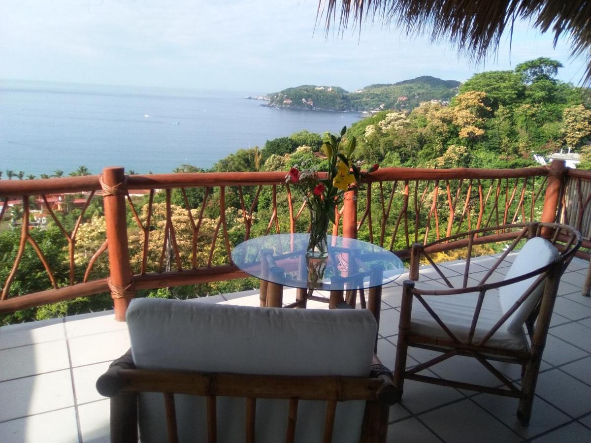 "The Shack" With A View Villa Zihuatanejo Eksteriør bilde
